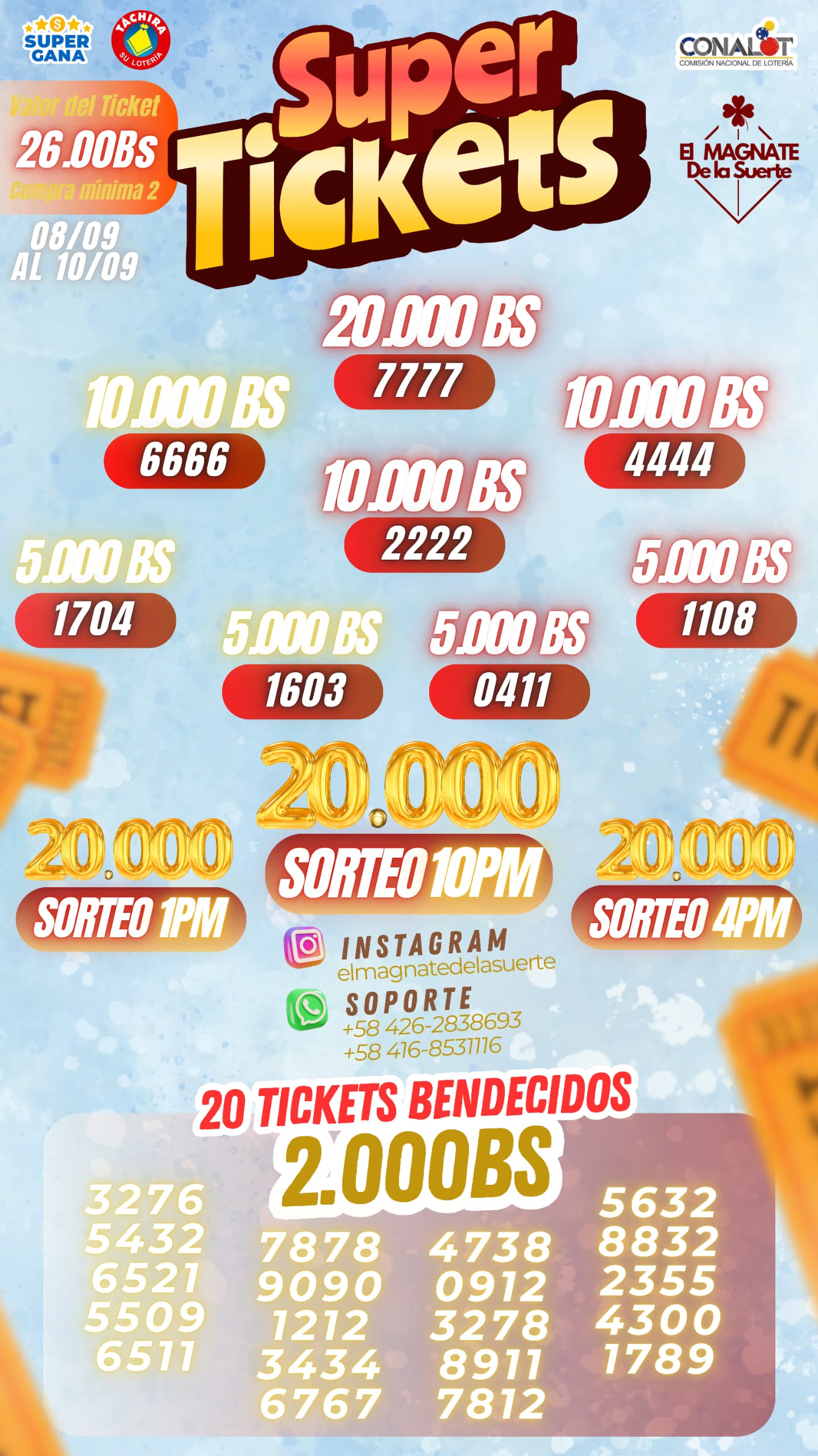 SUPER TICKETS 🎟️🎫