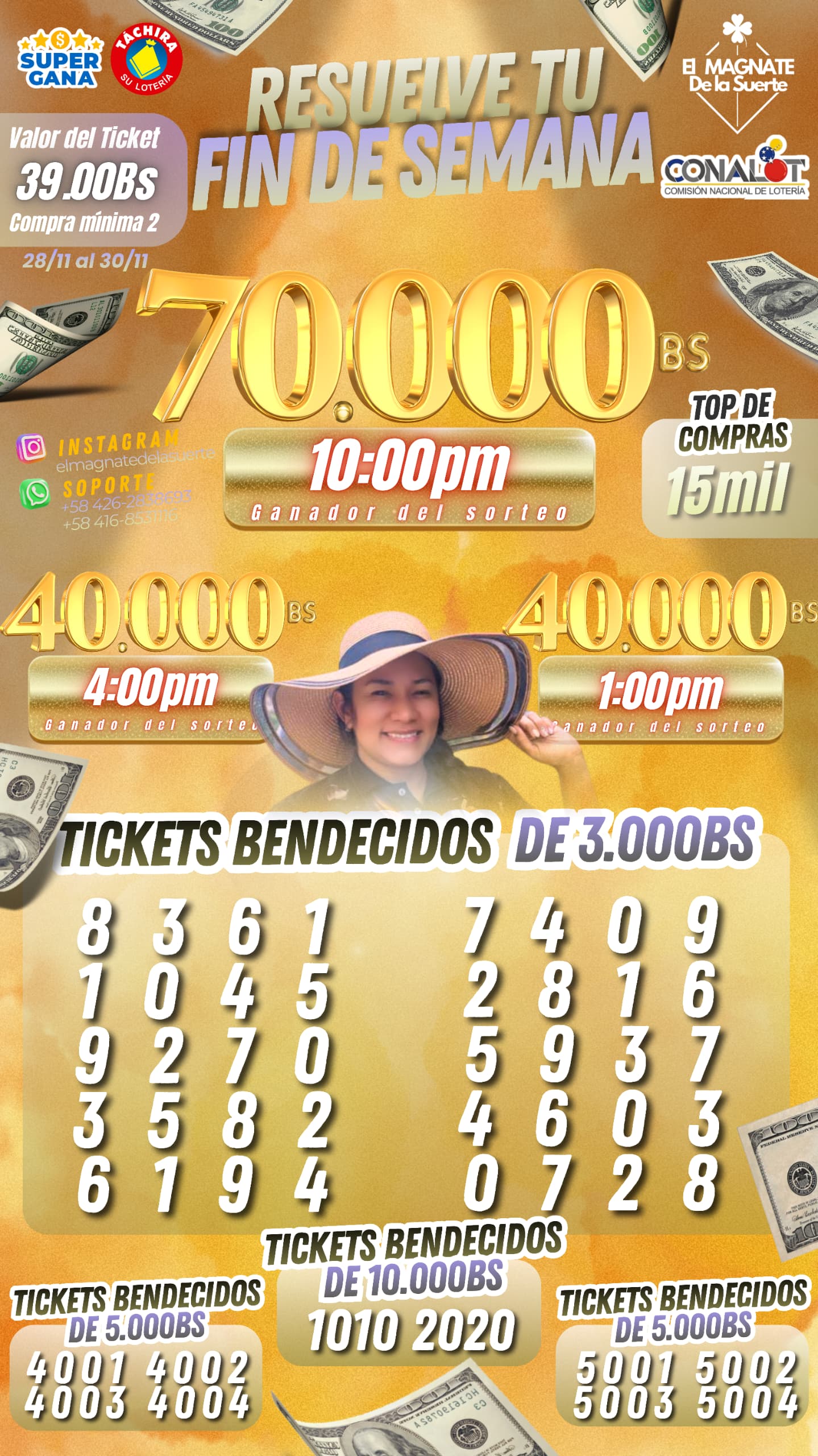 Resuelve TU FIN DE SEMANA🏃💸🥳