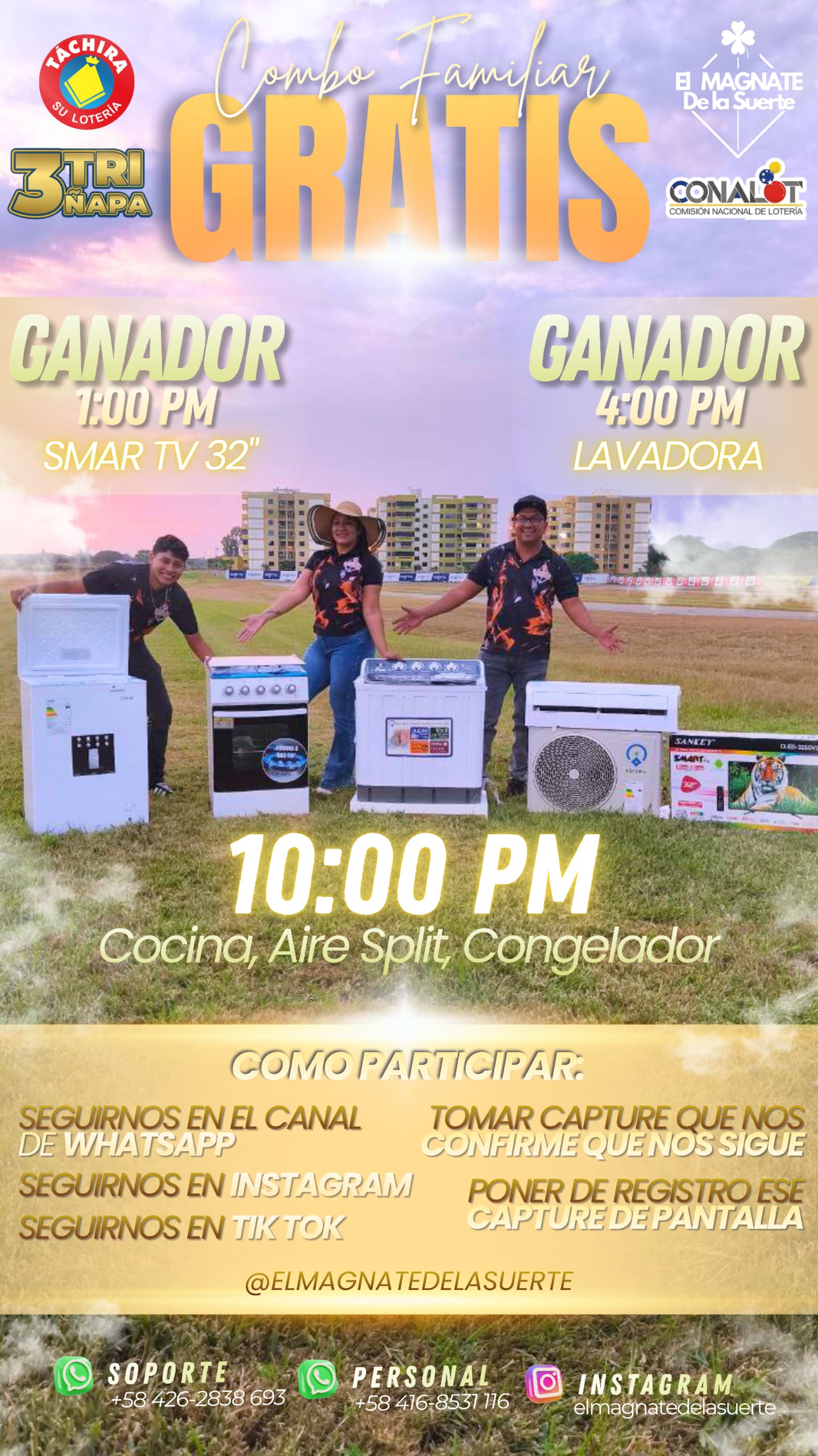 COMBO FAMILIAR GRATIS