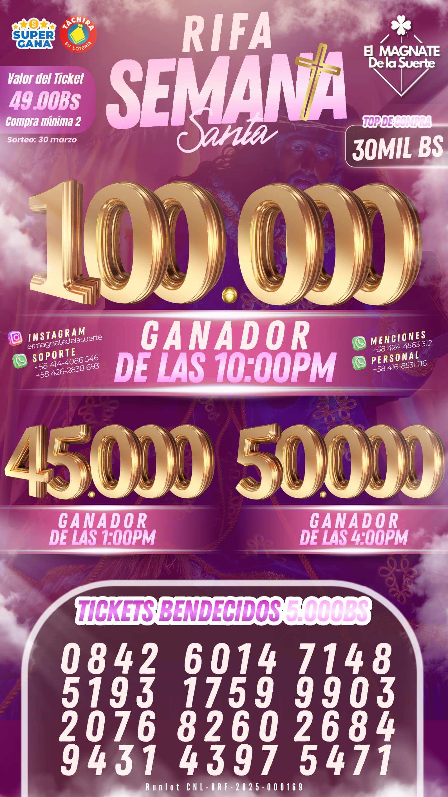 Rifa Semana Santa✝️