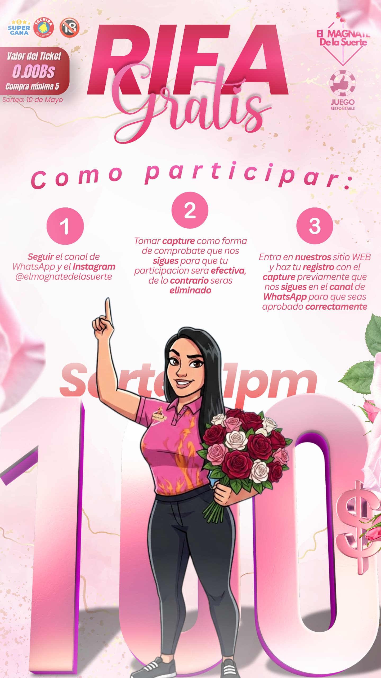 Sorteo Gratis Día de las Madres 🌸🌹